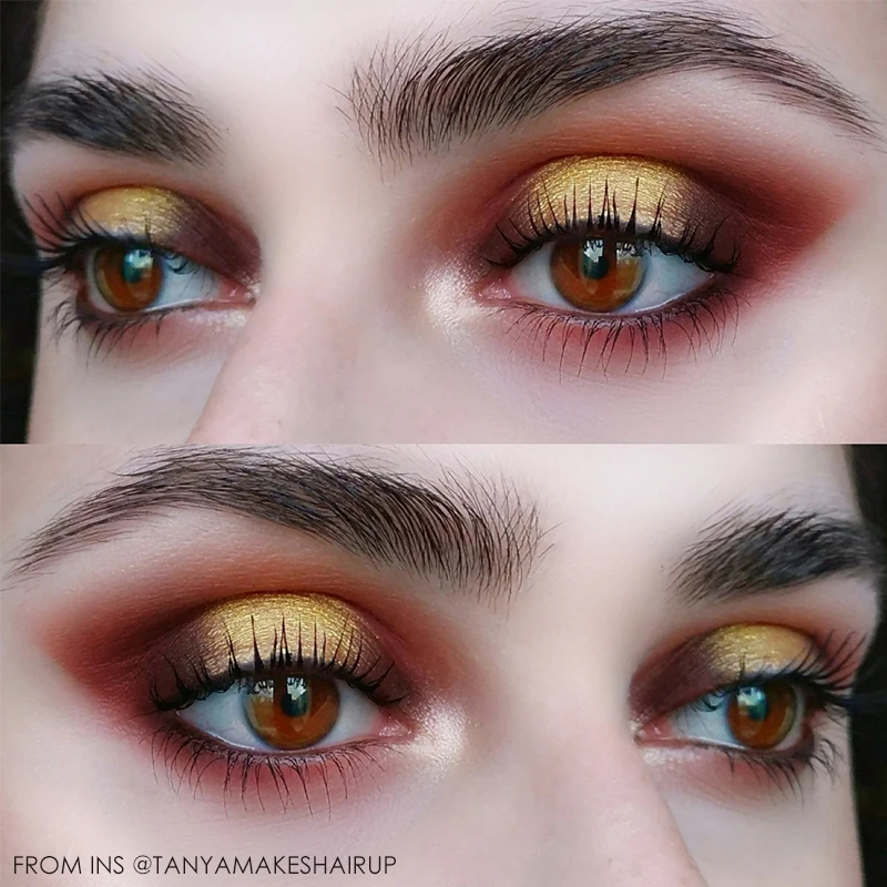

14 Colors Eye Shadow Palette Matte Glitter High Pigment Hot In Ins Palette Eyeshadow with Brush Eyes Makeup Eyeshadow