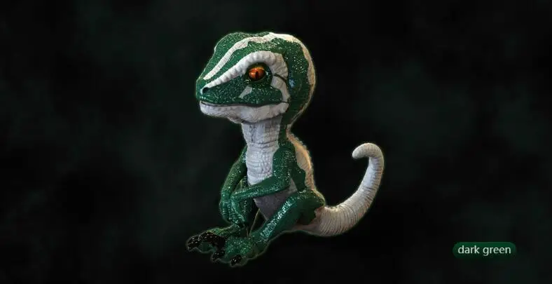 Креативная Velociraptor фигурка, Электрический динозавр, домашние животные, игрушка для кончика пальца динозавра, Умная игрушка, электронный питомец, модель динозавра