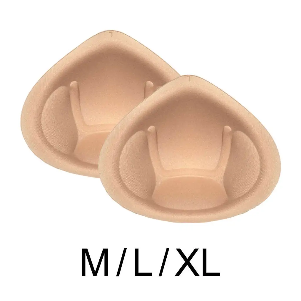 

1 Pair Women Bra Sponge Pad Adjustable Breast Push Up Enhancer Removeable Adding Inserts Cups Invisible Lift Up Bra