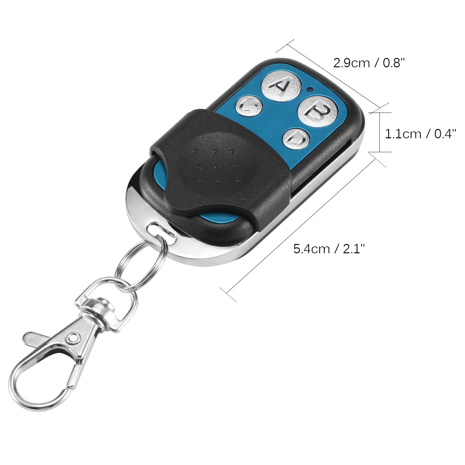 

433MHZ Copy Remote Control Metal Clone Remote Control Automatic Copier Accessories Household Intelligent Consumables Control