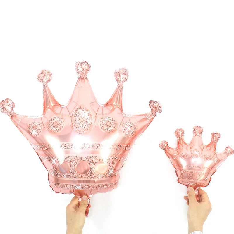 1 шт. шары из фольги с короной Baby Shower поставки King днем рождения Свадебная Корона