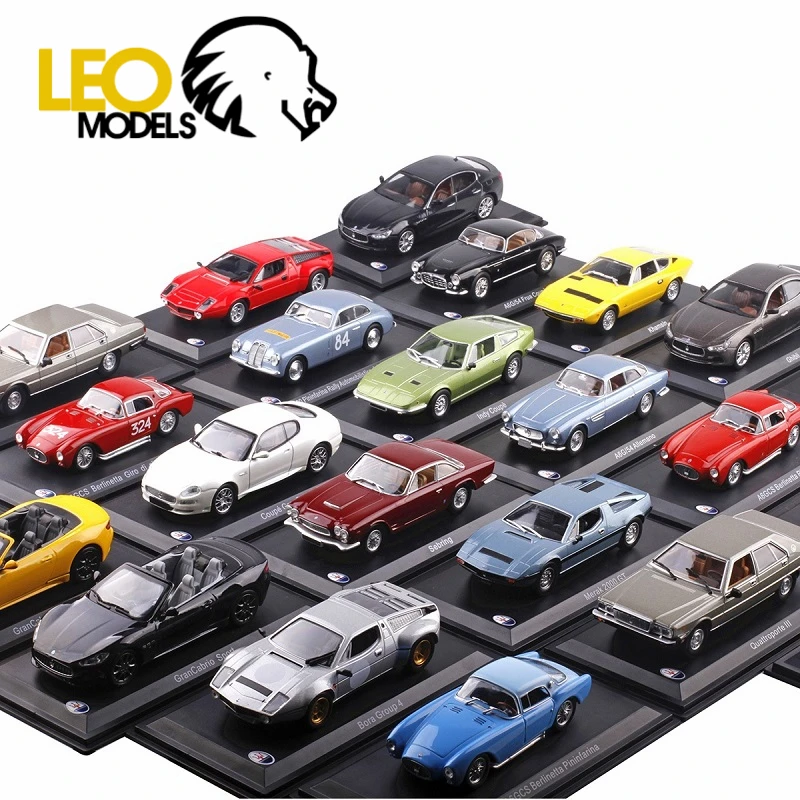 

Модель литая автомобиля Leo 1:43 Coupe Ghibli Khamsin Shamal Biturbo