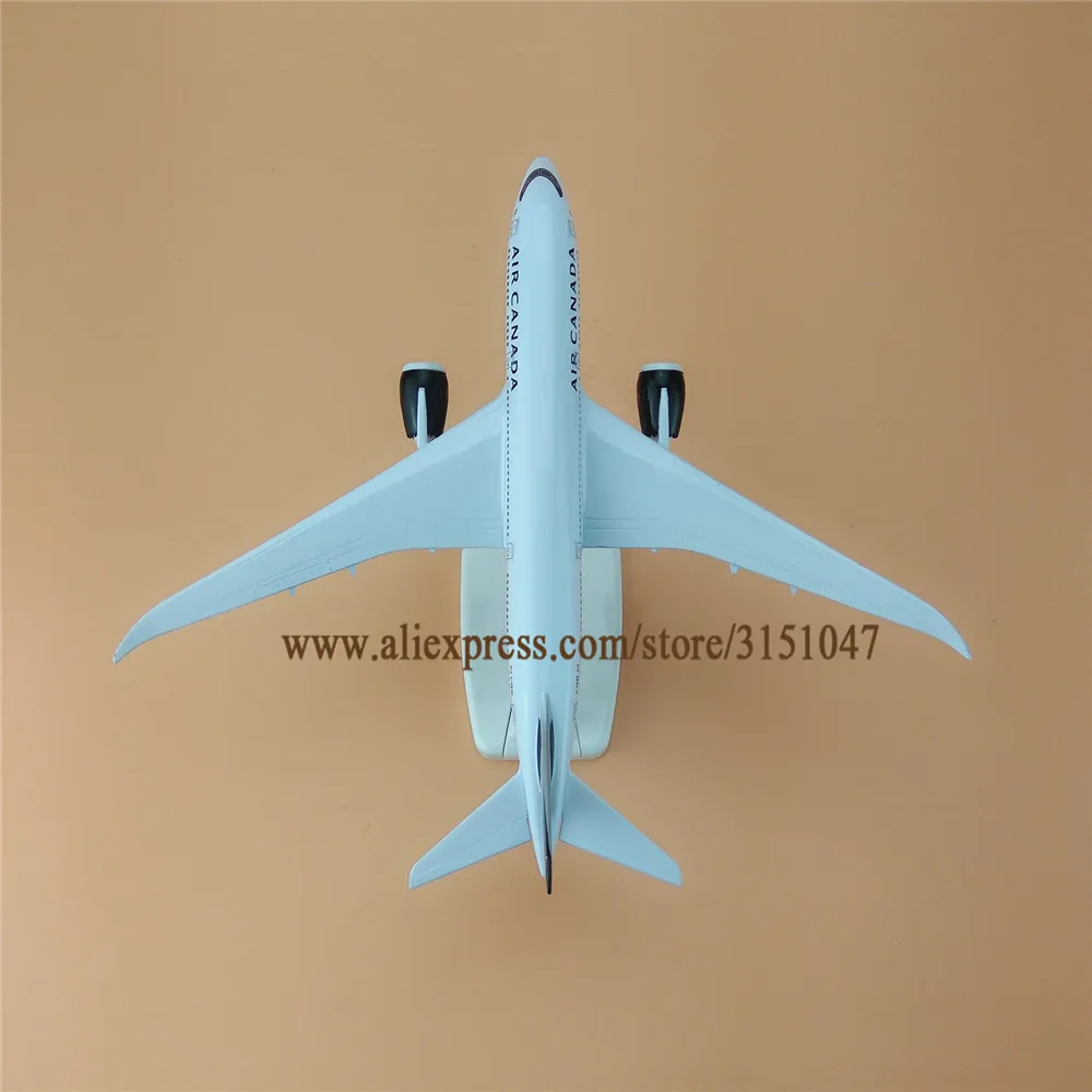 Новинка 20 см Black Air Canada Airlines B787 Boeing 787 Airways модель самолета металлический сплав