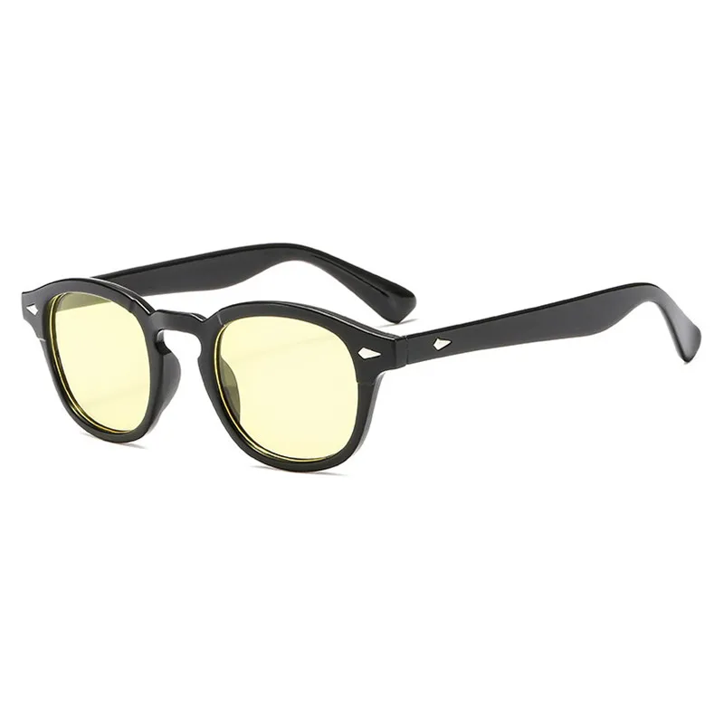 Очки солнцезащитные мужские с прозрачными линзами винтажные брендовые
