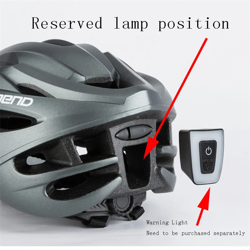 

Ultralight Cycling Safety Helmet Outdoor Motorcycle Bicycle Taillight Helmet Removable Lens Visor Mountain Road Bike Helmet