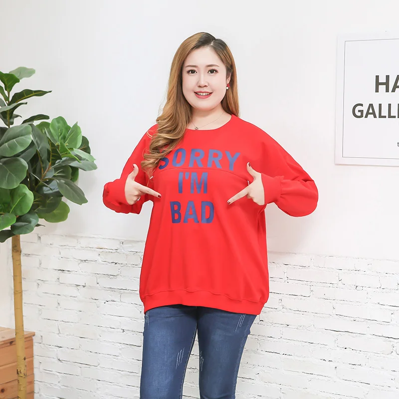 Хлопковая футболка с длинными рукавами для беременных женщин на осень и зиму