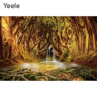 yeele dreamy forest spring jungle waterfall river backdrop fantasy fairy tropical scenery background photography photo studio