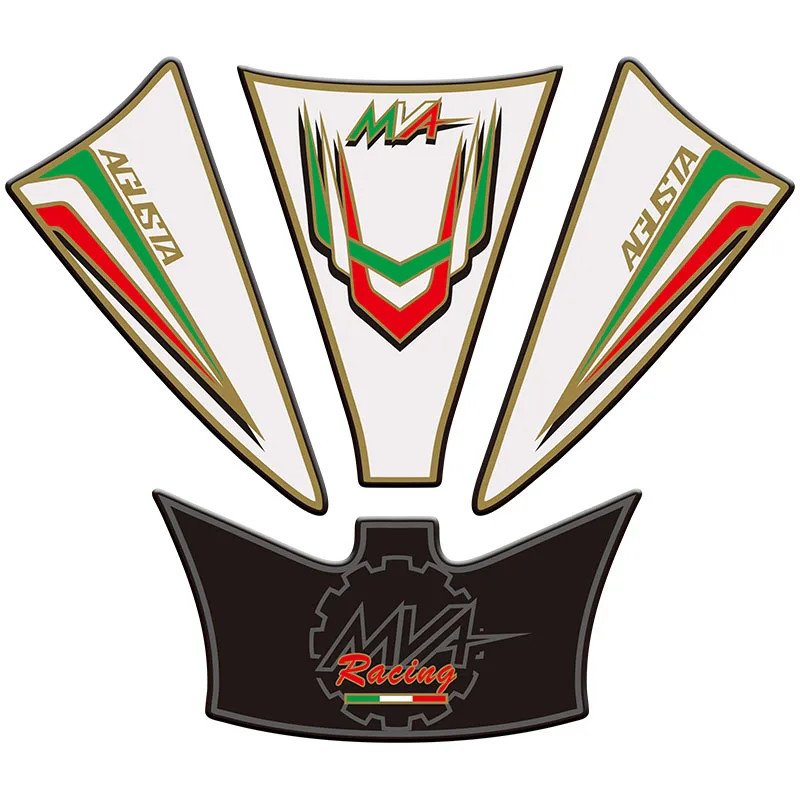 Защитная накладка на бак мотоцикла Наклейка с рыбьей костью наклейка Для MV Agusta F3