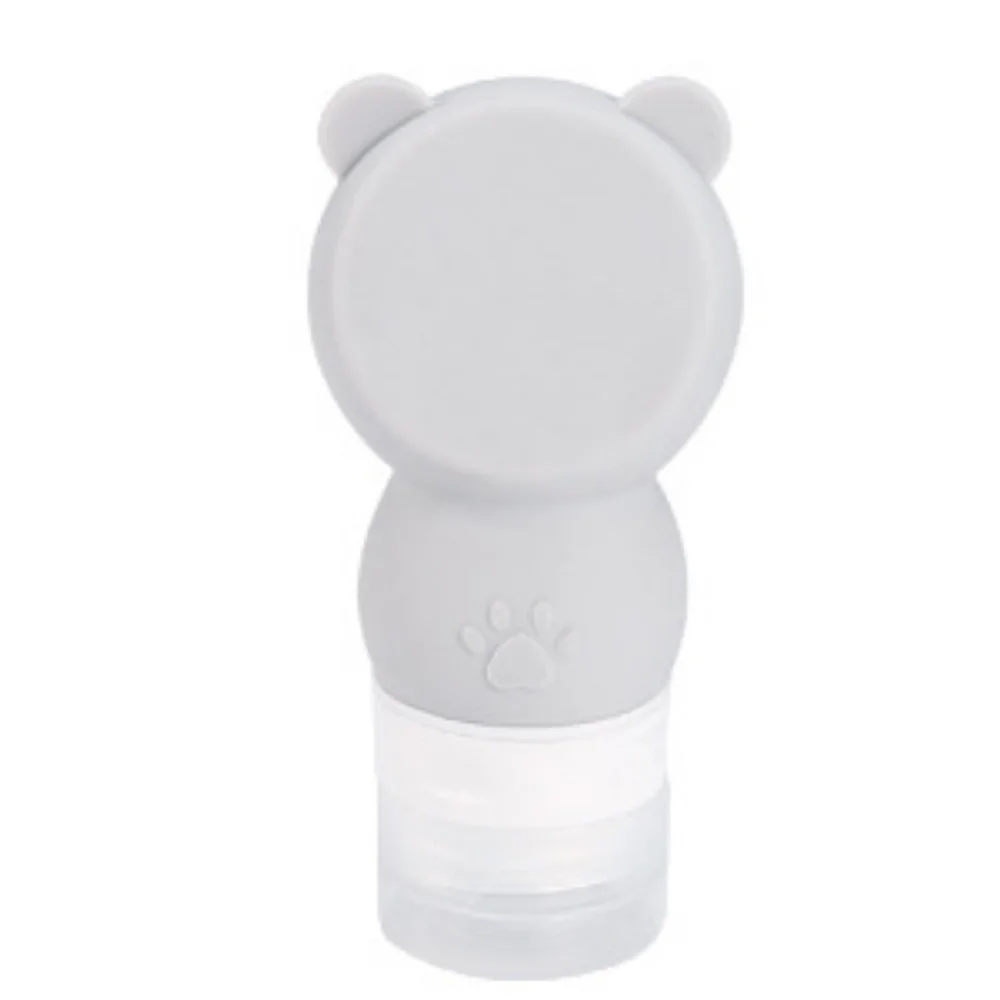 Многоразовые бутылки в форме кошки медведя 1 шт. 60 мл 2 цвета на выбор силиконовая