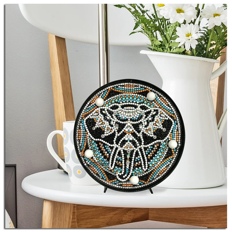 Алмазная живопись &quotсделай сам&quot лампа &quotмандала&quot 5D алмазная вышивка пейзаж