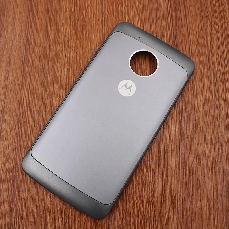 Высококачественная задняя крышка корпуса для Motorola Moto G5 с логотипом и боковыми