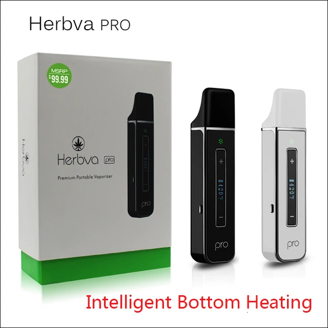 Airistech Herbva PRO Dry Herb Vaporizer Kit ceramic 2200mah Baking intelligent bottom heating herbal nokiv dry herb vaporisator