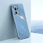 Силиконовый чехол с покрытием для телефона Xiaomi Mi 11 Lite Mi11 Mi11Lite Redmi Note 9S 8Pro K40 K30 POCO F3 M3, мягкий чехол из ТПУ, полные чехлы