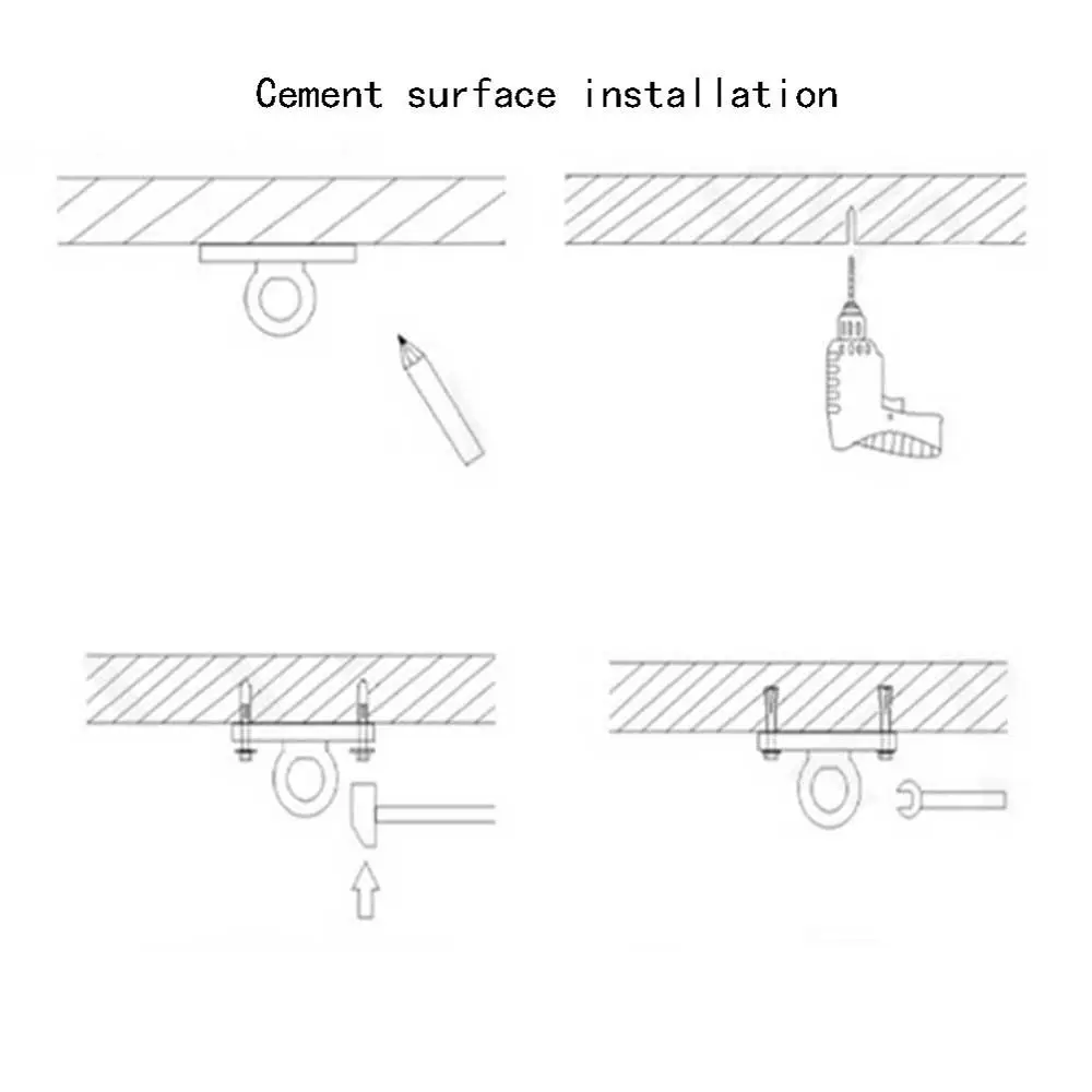 Комплект аксессуаров для подвесного кресла-гамака 12 шт. пружина из нержавеющей