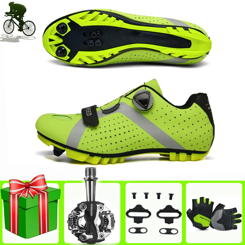 

Unisex Cycling Shoes Men Sapatilha Ciclismo MTB Men Sneaker Outdoor Nonslip Sport Bicycle Self-Locking Mountain Bike Bicicleta