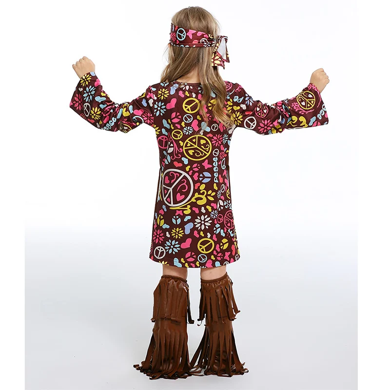 Parent - Child Caveman Savage Aboriginal Cosplay Ancient Jungle Tassels Stud Costume Carnival Halloween Party Fancy Dress | Тематическая