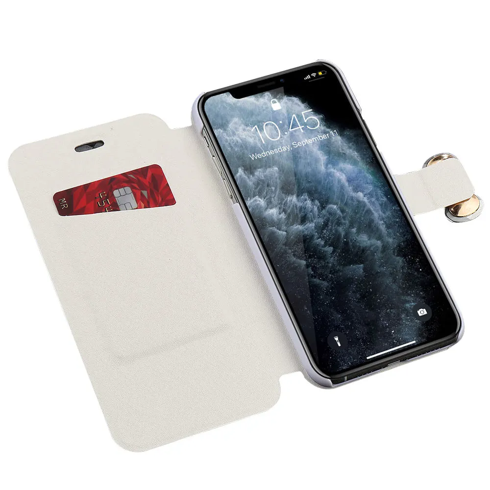 Роскошный блестящий кожаный чехол для IPhone 11 Pro Max X Xr Xs 7 8 6 S 5 5s SE2020 12 Mini Flip Wallet Card Holder