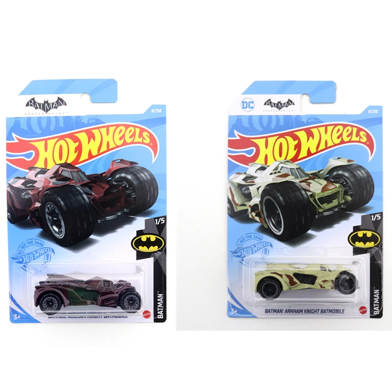 

2021-08 BATMAN ARKHAM KNIGHT BATMOBILE Original Hot Wheels Mini Alloy Coupe 1/64 Metal Diecast Model Car Kids Toys Gift