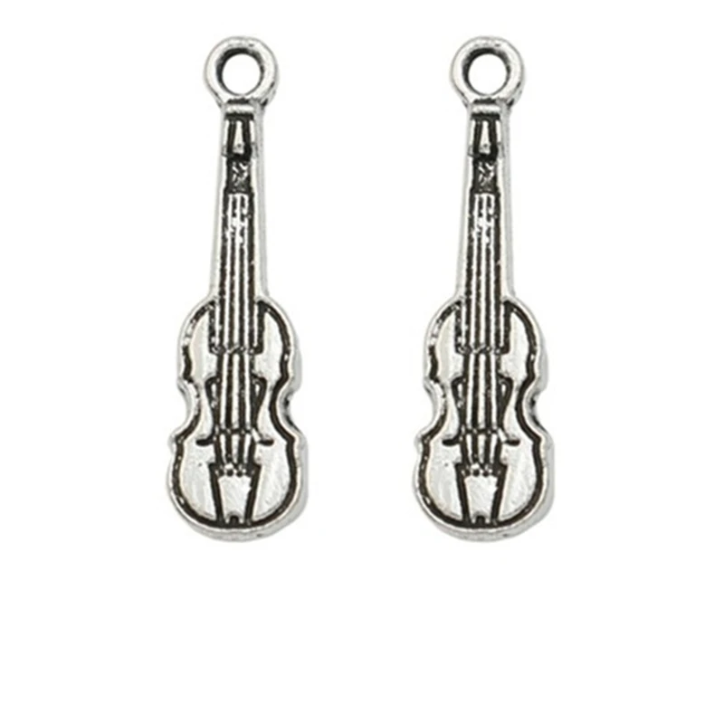 Подвески для гитары тибетские серебряные подвески скрипки изготовления