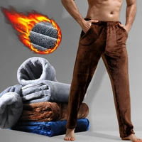long johns mens pants sports winter man sweat shirt thermal plaid male jeans warm oversize jogger home sweatshirt training wide