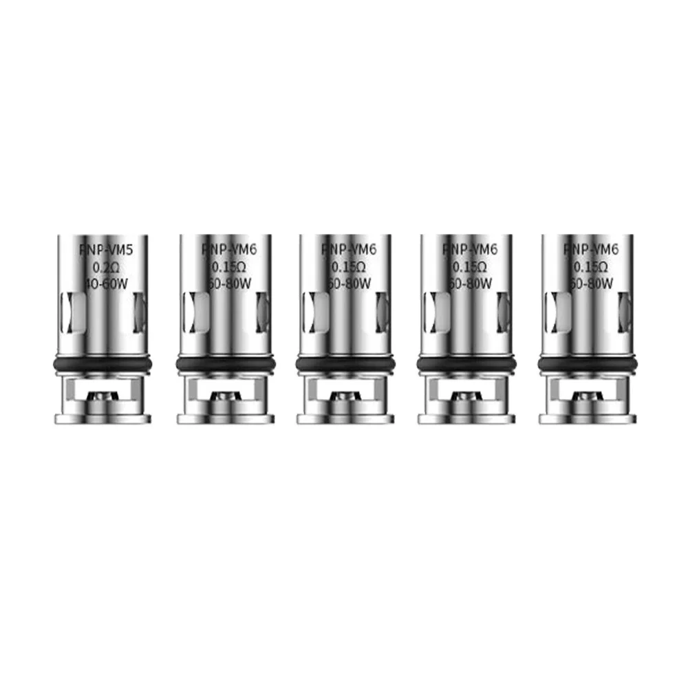 5 шт. 15 Voopoo Pnp VM5 сетчатая катушка 0.2ohm PnP VM6 / 0.15ohm для электронной сигареты Drag X S Pod Vape