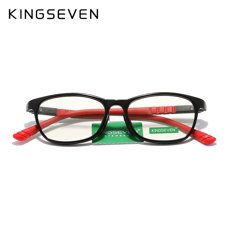 

Очки KINGSEVEN с защитой от сисветильник для детей, круглые детские очки с прозрачным синим светом, защитные очки для мальчиков и девочек, очки д...