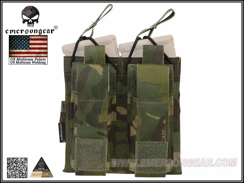 Emersongear Тактический Двойной открытый верх 556 винтовка пистолет модульный Журнал