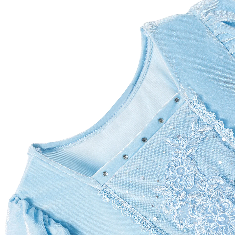 Платье Золушки для девочек платье принцессы бальное Дети Тюль Кружева по