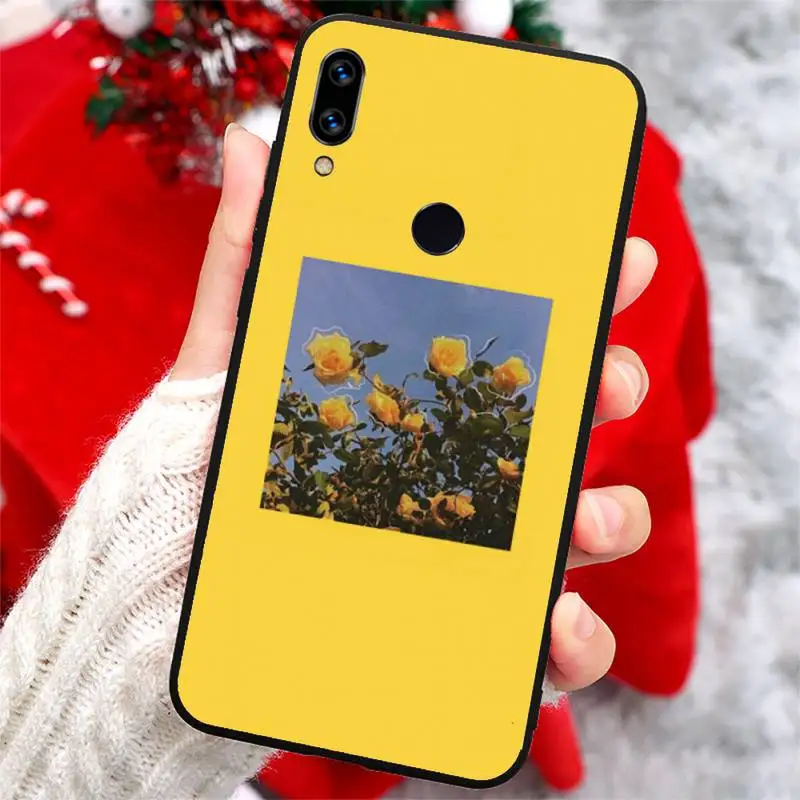 

Sunflower cactus daisy cat aesthetics Phone Case For Xiaomi Redmi note 7 8 9 t k30 max3 9 s 10 pro lite