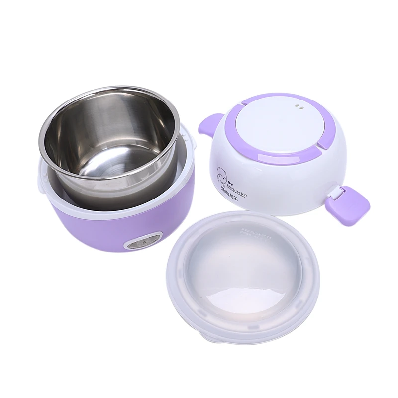Промо-акция! Мини рисоварка тепловой нагрев Электрический Ланч-бокс 2 слоя портативный Пароварка для приготовления пищи контейнер для еды Ланчбокс Wa