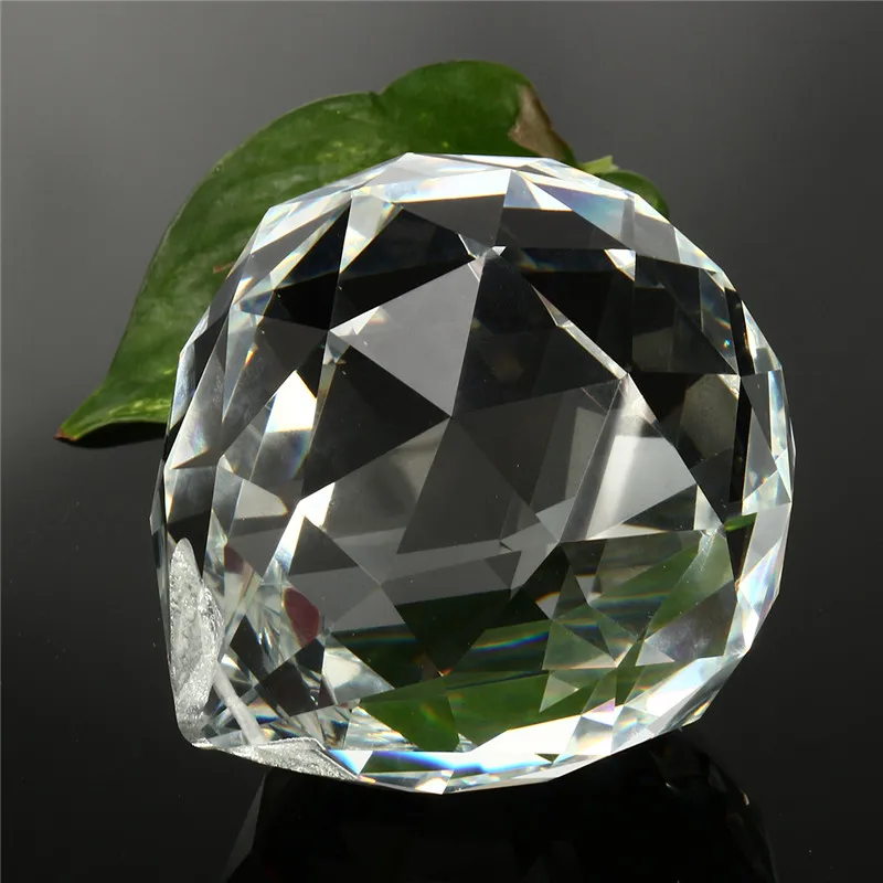

100mm Photography Faceted Crystal Ball Feng Shui Crystal Ball Glass Ball Water Prism Pendant Hanging window decorations