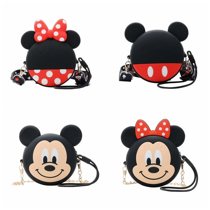 Новое поступление сумка для монет из мультфильма Микки Маус Минни мальчик и