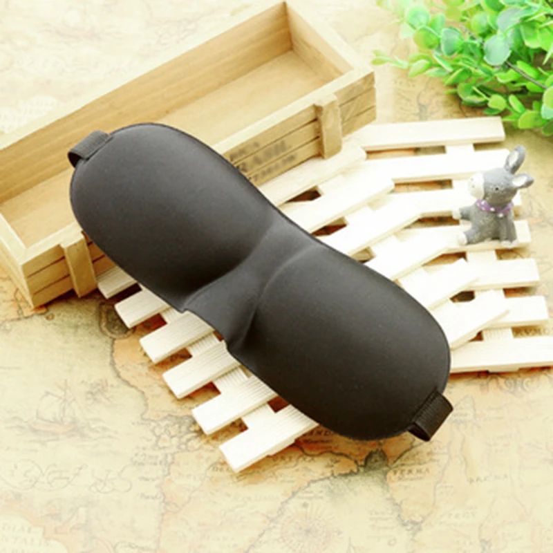 Дорожная 3D маска для глаз ночной расслабляющий сон мягкий тень сна повязка на