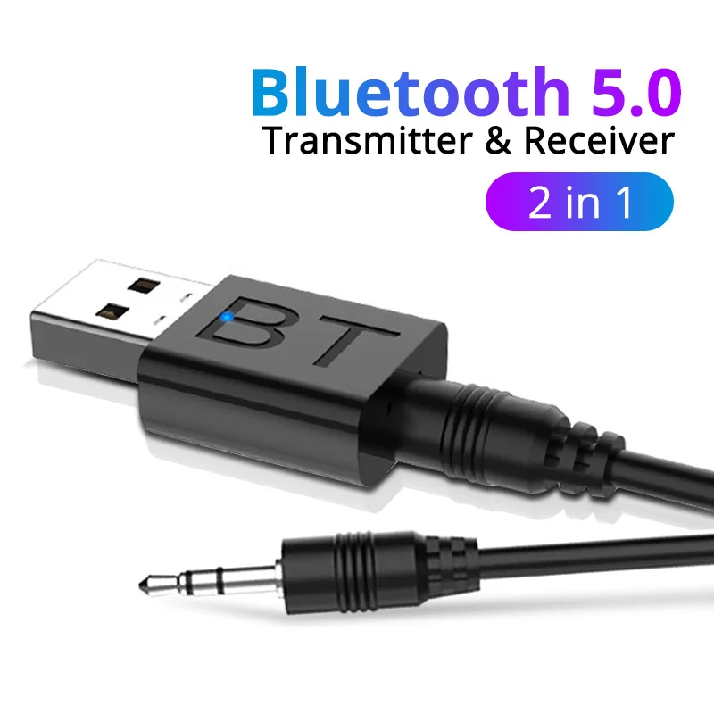 Аудио Bluetooth передатчик приемник автомобильный AUX кабель комплект беспроводной