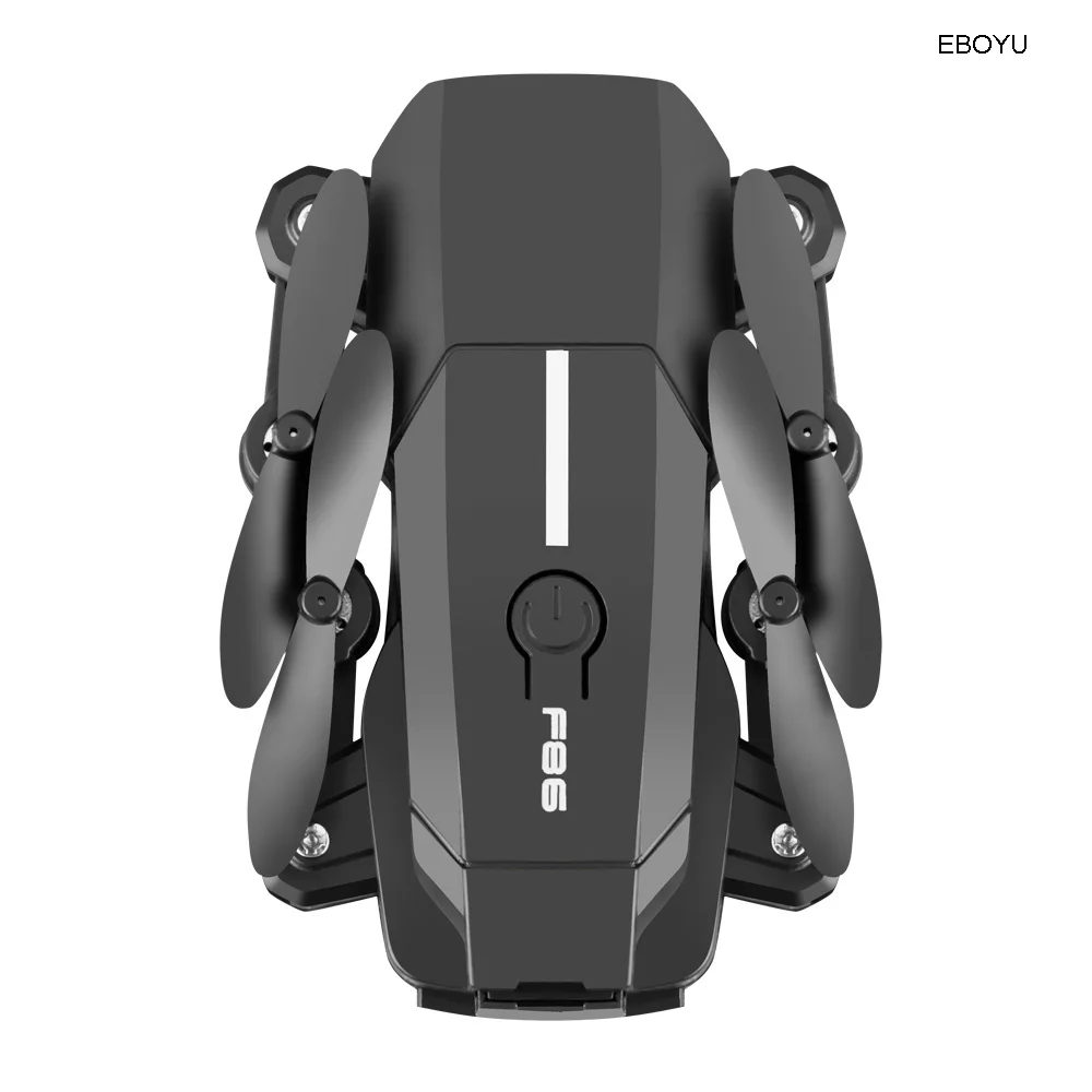 Квадрокоптер EBOYU F86 2 4 ГГц 1080P Wi Fi FPV HD|Радиоуправляемые вертолеты| |
