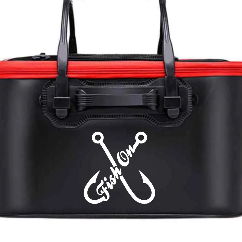 Наклейка для рыбы рыболовная наклейка переводная картинка рыбалки ковш снасти