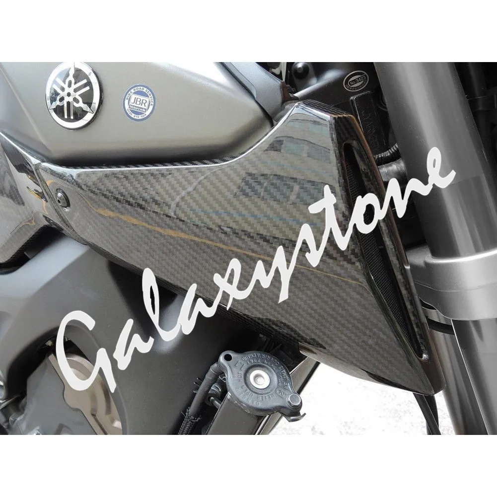 Саржевое полное углеродное волокно для Yamaha MT 09 FZ 2014 2017 Крышка бака и боковые