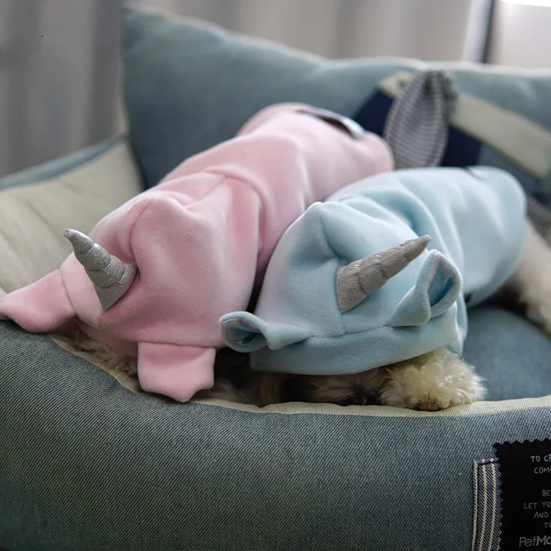 Осень-зима 2019 новая теплая Двусторонняя одежда для животных с интересным