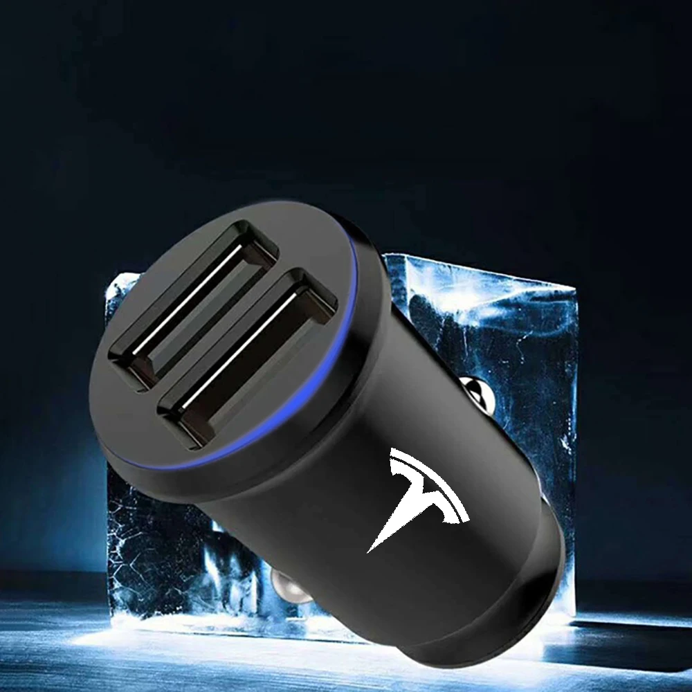 Автомобильный мини-адаптер для зарядного устройства с двумя USB-портами грузовика