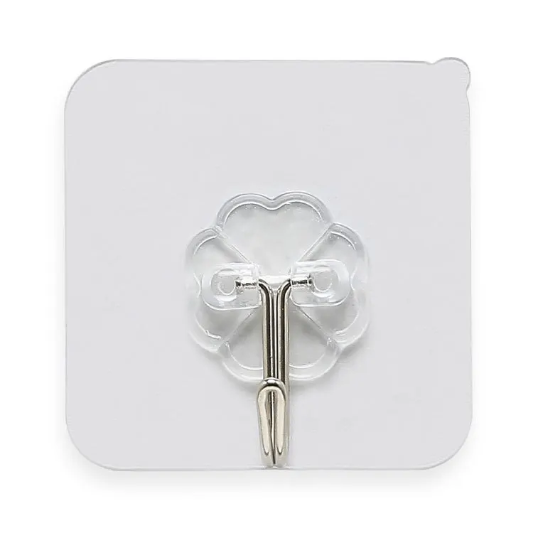 

New 10PCS Strong Hooks Transparent Self Adhesive Door Wall Hangers Suction Cup Sucker Wall Hanger Kitchen Bathroom Accessories