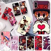 cartoon cute skullgirls peacock phone case for iphone 12 pro max mini 11 pro xs max 8 7 6 6s plus x 5s se 2020 xr cover