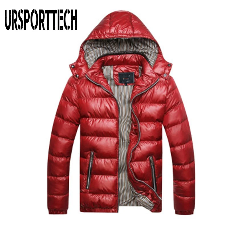 High Quality Winter Jacket Men 2019 Fashion Male Parka Jacket Mens Solid Warm Jackets and Coats Man Winter Parkas Plus Size 5XL