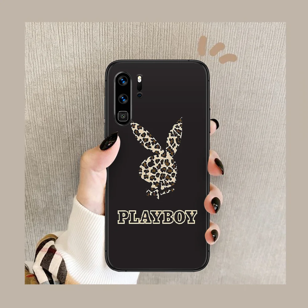 

Motirunner Playboy Phone Case For Huawei P Mate 10 20 30 40 Lite Pro smart Z 2019 nova 5t black Bumper Painting Coque Tpu Back