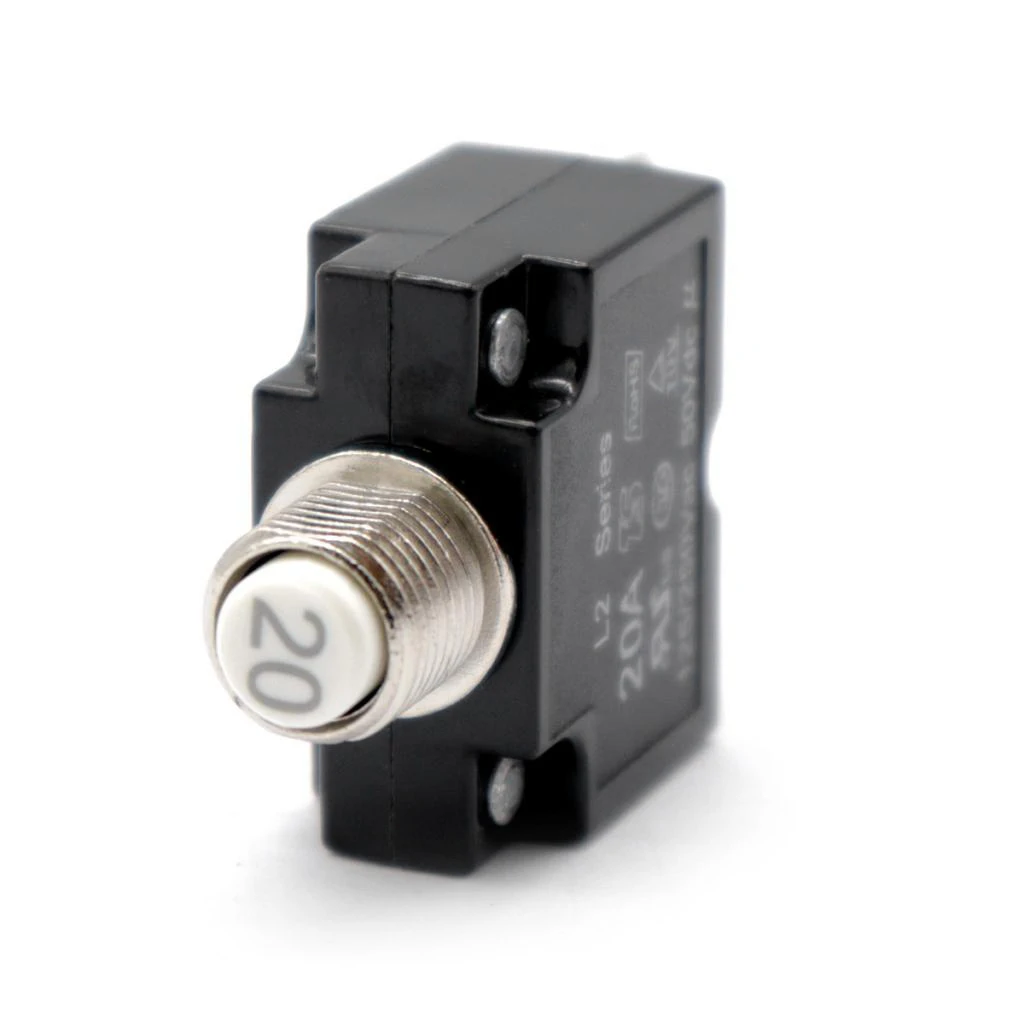 2 шт. 50 в пост. Тока/15 А 20 кнопка сброса автоматический выключатель ТермоЗащита от