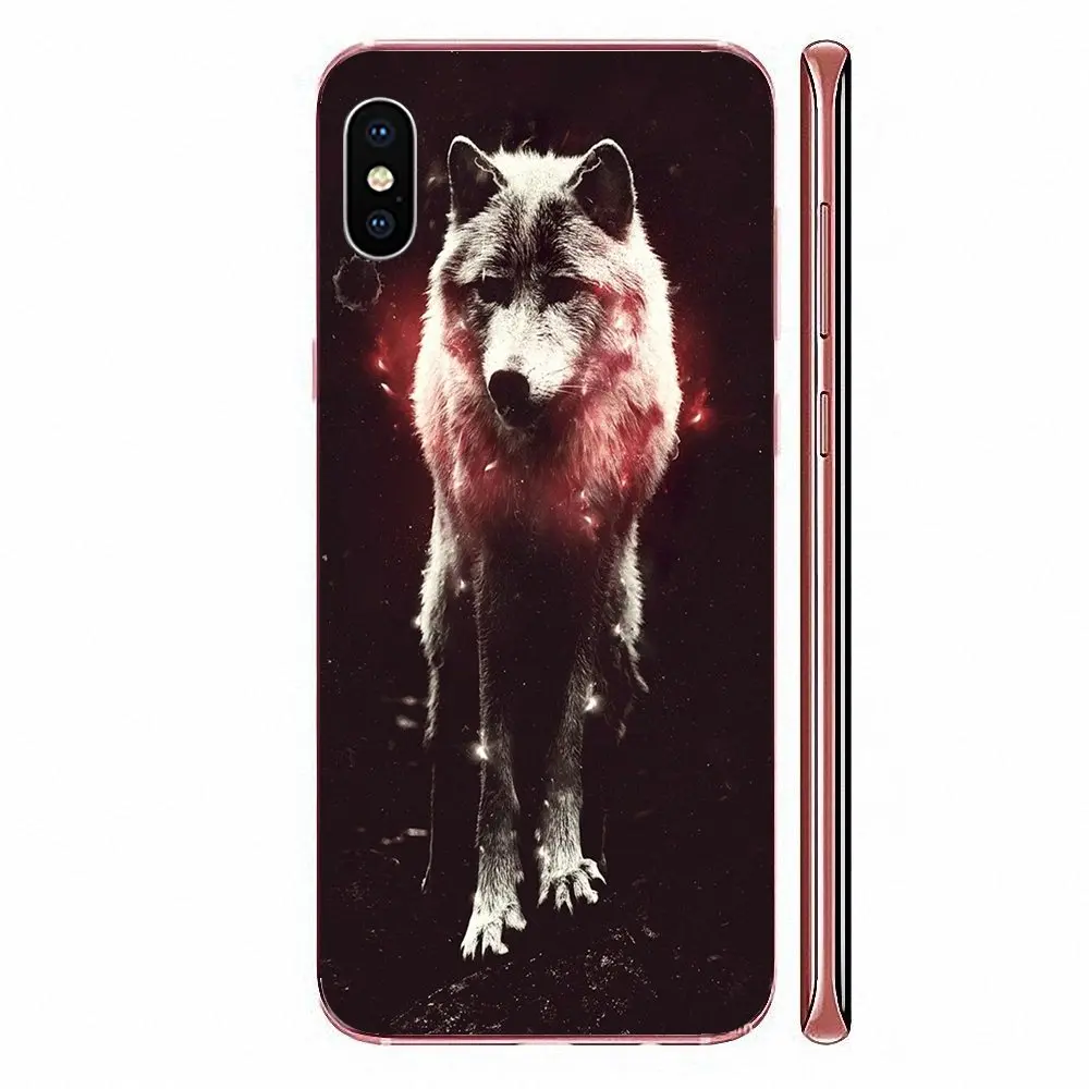 Для Apple iPhone 4 4S 5 5C 5S SE SE2 6 6S 7 8 11 Plus Pro X XS Max XR TPU Design Phone The Wolf | Мобильные телефоны и