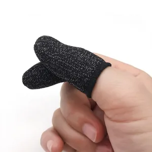 1 пара напальчник ультра-тонкий сенсорный Экран анти впитывает пот и моющиеся контроллер палец рукава перчатки Новый стиль
