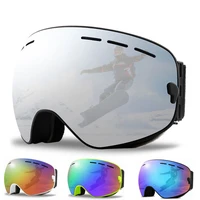 double layers anti fog ski goggles men women sports ski glasses snowmobile skiing mask snow sunglasses snowboarding eyewear