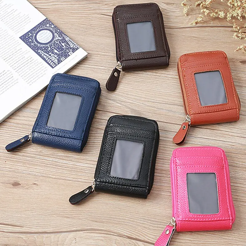 

Модный компактный кожаный кошелек, держатель для кредитных карт, кошелек, держатель для кредитных карт, кошелек, держатель для карт, Брендов...