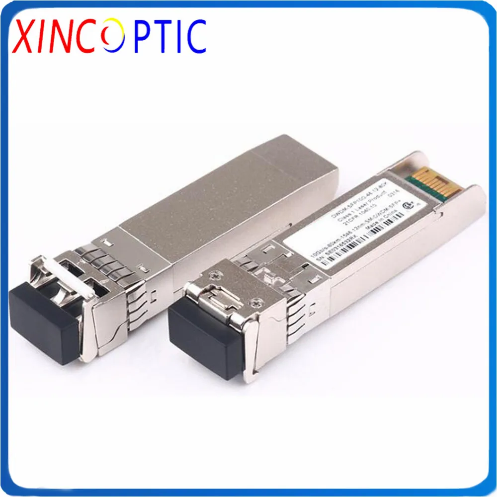 10-дневное SFP + DWDM оптический трансивер 80 км 10GBASE-DWDM (100-ггц ITU grid) 1528 77 нм ~ 1563 86 80км