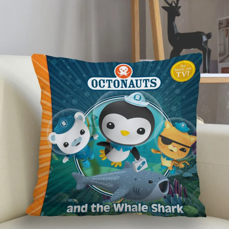 Musife Octonauts Подушка Чехол изготовленная на заказ квадратная наволочка чехол молнии